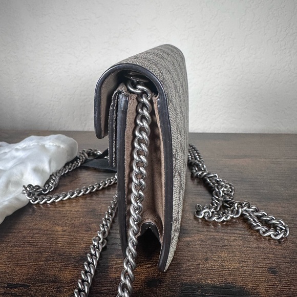SOLD Authentic Gucci Dionysus Super Mini Crossbody on Chain - Picture 4 of 9